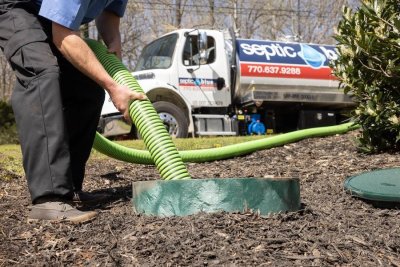 Why Is There Water Running In The Septic Tank?